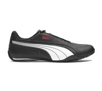 PUMA Redon Bungee Baskets à lacets décontractées pour homme, Blanc, noir, 44.5 EU