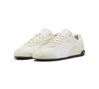 Puma REPLICATCH SD Baskets Unisexes, Blanc Chaud/Neige Alpine, Noir, 45 EU