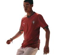 Puma T-shirt Portugal 25/26 Réplique Domicile Manches courtes Rouge 2XL Homme