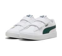Puma Rickie Classic V PS 394253 Chaussures Garçon PUMA White/Dark Myrtile, Puma White Dark Myrtile, 32 EU