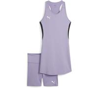PUMA Robe de Padel individuelle Mixte, Violet Blanc Vif, L