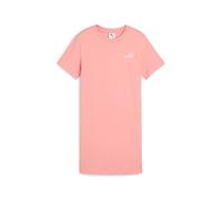 Puma Robe Manches Courtes À Petit Logo N° 1 Essentials Enfant Et Adolescent, Shop, Rose Fruit, 7-8y