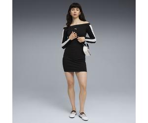 PUMA Robe T7 Femme, Vêtements, Noir, L L