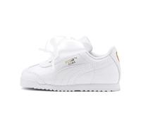 Puma Roma Heart Patent Inf, Baskets Fille, Blanc (Puma White 01), 27 EU
