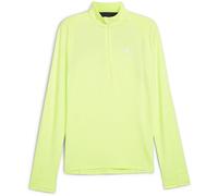 Puma Run Cloudspun Quarter Top Mens Fizzy Apple M Male