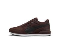 PUMA Runner v4 NL Mesh 40474301 Baskets pour homme - Chaussures de sport légères et respirantes avec amorti EVA rétro - Chaussures confortables au quotidien, chocolat, 42.5 EU