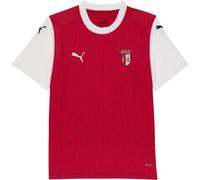 Puma S.c. Braga Home Shirt 2024 2025 Juniors Rouge 7-8 (S) Male