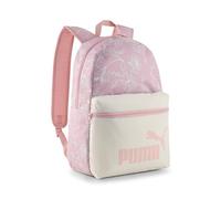 PUMA Sac à Dos avec Motif intégral Phase (22 L) OneSize, Wild Pink Alpine Snow Floral AOP White