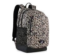 PUMA Sac à dos de loisirs beige brun clair pour femme et homme - Academy AOP Backpack Puma Black - Leopard Aop 316191