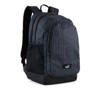Puma Academy AOP Backpack Black-Log Sac à Dos, Laboratoire à Logo Noir, Taille Unique Mixte
