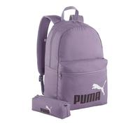 PUMA Sac à dos lilas pour femme et homme - Phase Backpack Set Pale Plum 272722