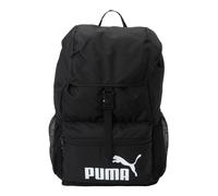 PUMA Sac à dos 'Phase Hooded' noir / blanc, Taille One Size