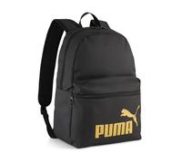 PUMA Sac à dos 'Phase' jaune d'or / noir, Taille One Size
