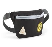 PUMA Sac banane noir jaune pour femme et homme - BVB Fan Waist Bag Puma Black - Shadow Gray 252937