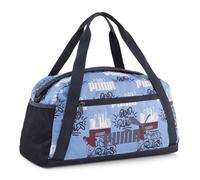PUMA Sac de sport bleu bleu foncé pour fille et garçon - Phase AOP Sports Bag XS Cool Blue - Mid 90ies AOP 323297