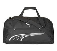 PUMA Sac de sport 'Fundamental Medium' noir / blanc, Taille One Size