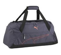 PUMA Sac de sport gris foncé noir pour femme et homme Fundamentals Sports Bag Galactic Gray M 271373