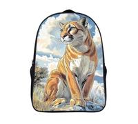 puma sacs à dos unique garçons filles cartable scolaire pour adolescent animaux sauvages sac d'école imprimé en 3d 2 compartiment-16,pour les voyages les affaires