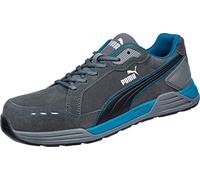 PUMA Safety AIRTWIST Low Chaussures de sécurité S3 ESD HRO SRC Embout en fibre de verre Protection anti-perforation antidérapante résistante à la chaleur sans métal pour homme, gris, 43 EU