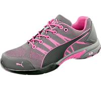 Puma Safety Femme Sécuritéitsschuh Celerity Knit Pink Low Wns S1 HRO SRC Grau/Pink EUR 41
