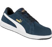 PUMA SAFETY SHOES Chaussures de sécurité Iconic Suede S1PL ESD HRO Puma marines Bleu marine 43