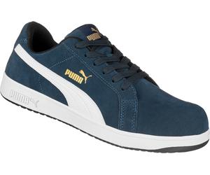 PUMA SAFETY SHOES Chaussures de sécurité Iconic Suede S1PL ESD HRO Puma marines Bleu marine 46