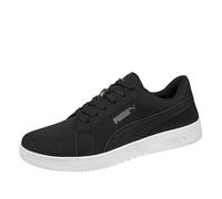 PUMA Safety STELLAR ST BLK Low O2 Chaussures de travail antidérapantes sans embout en acier, sans métal, imperméables, comme chaussures de cuisine et baskets de travail, Noir , 41 EU