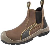 PUMA Safety Tanami Double Gore Brown Soft Toe Mid Size 9,5