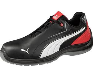PUMA Safety Touring Black Low S3 ESD SRC Chaussures de travail, de sécurité, embout en fibre de verre, protection contre les perforations, antidérapante, sans métal, unisexe, Noir , 37 EU