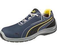 PUMA Safety Touring Blue Chaussures de travail, de sécurité, isolantes électriques, avec embout en fibre de verre, protection anti-perforation, antidérapantes, sans métal, unisexes, bleu, 41 EU