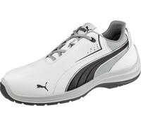 PUMA Safety Touring Low EH Chaussures de sécurité pour homme Bout composite Antidérapant, blanc/noir, 45 EU