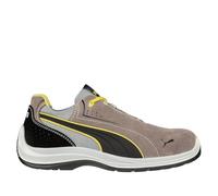 PUMA Safety Touring Stone Low S3 SRC Chaussures de travail, de sécurité, avec embout en fibre de verre, protection anti-perforation, antidérapantes, sans métal, unisexes, stone, 42 EU