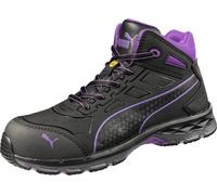 PUMA Safety Women's Motion Protect Stepper Mid EH Safety Shoes Composite Toe Slip Resistant