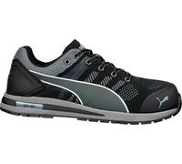 Puma SafetyitChaussures de sécurité Elevate Knit Black Low S1P ESD HRO SRC Noir/Gris EUR 46