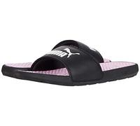 PUMA Sandales Cool Cat pour femme, Puma Noir/blanc/rose pâle, 36 EU