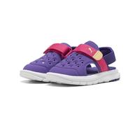 PUMA Sandales Evolve à Fermeture Facile Bébé 23, Team Violet Pink Almost Apricot Purple Orange