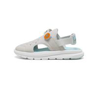 PUMA Sandales Evolve Poised2Race Enfant 32 Feather Gray Safe Lake Orange Glo White Blue