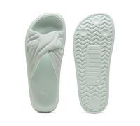 PUMA Sandales Leadcat Platform Femme, Chaussures, Peaceful Bleu/Blanc, 38 38