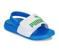 PUMA Sandales à bride arrière Popcat 20 Bébé Blanc/Green Fruit Racing Blue Taille 25