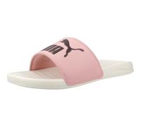 PUMA Sandales Popcat 20Slide unisexe, Rosy Outlook Neige alpine Marron chocolat, 42 EU