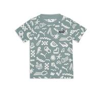 PUMA Sandy Adventures AOP Tee PS, T-Shirts Mixte Enfant, Green Moon,