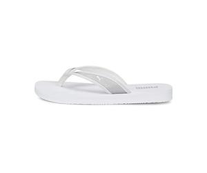 PUMA Sandy Flip Space Metallics Tongs pour femme, Argent mat PUMA Blanc PUMA Argent, 42 EU