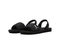 PUMA Sandy Playa Sandales à enfiler pour femme, noir et blanc, pointure 37, Puma noir Puma blanc., 37 EU