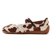 PUMA SC Ballet Cow Baskets de ballet pour femme Motif vache, Marron chocolat blanc chaud, 37.5 EU