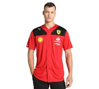 PUMA Scuderia Ferrari - 2023 Baseball-Shirt - Rouge - Hommes - Taille: S