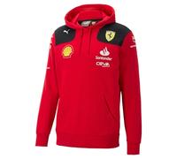 PUMA Scuderia Ferrari - 2023 Sweat à Capuche de l'équipe - Rouge - Hommes - Taille: XL