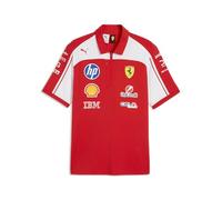PUMA Scuderia Ferrari F1 2026 Polo Team Authentic avec Coffret Cadeau Homme - Rouge - Taille : XL