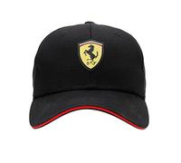 PUMA Scuderia Ferrari - Casquette Classique pour Enfants - Noir - Unisexe - Taille Unique