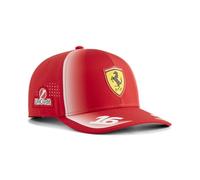 Puma Casquette Ferrari F1 Leclerc 16 Unisexe Rouge Polyester