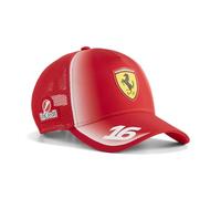 PUMA Scuderia Ferrari F1 2026 Casquette Trucker Charles Leclerc - Rouge - Taille Unique